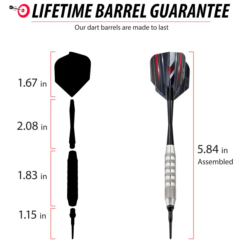 Fat Cat 21 Darts in a Jar Soft Tip Darts 17 Grams - Image 6