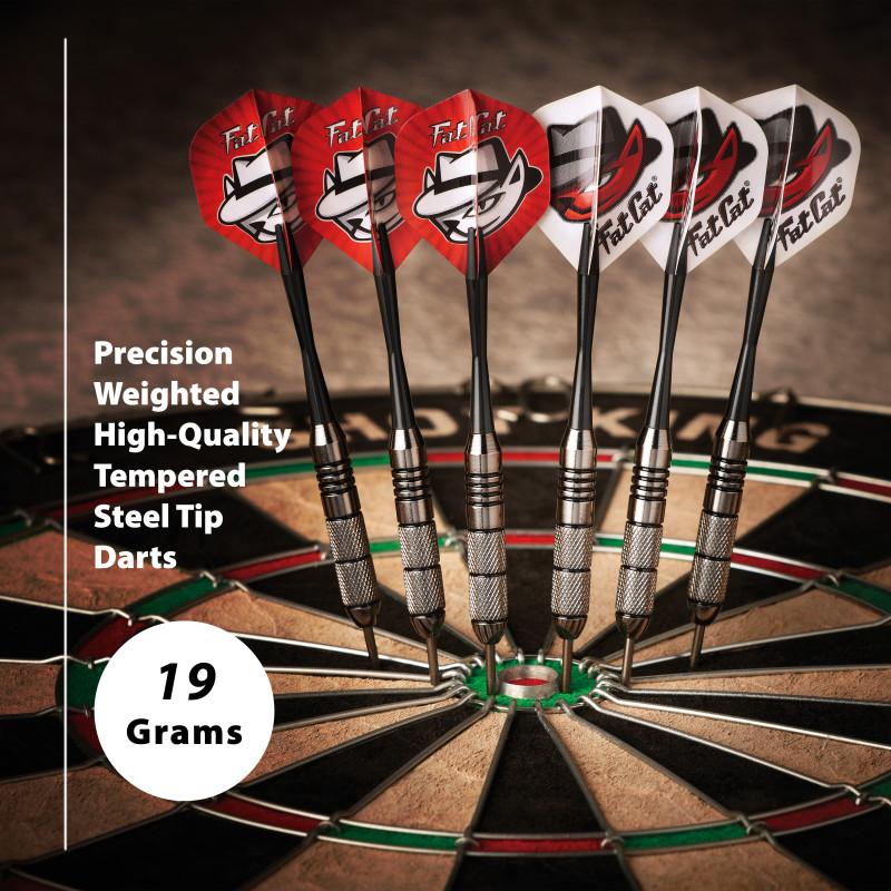 Fat Cat Twin Pack Steel Tip Darts 19 Grams - Image 6