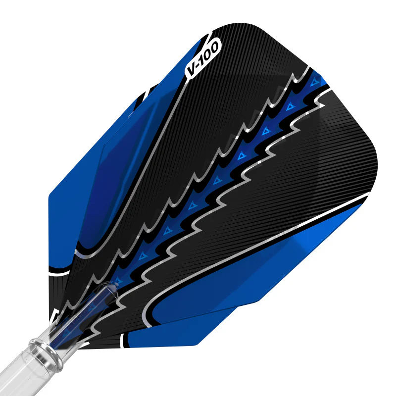 Viper Black Flux Dart Flights Standard Blue - Image 2