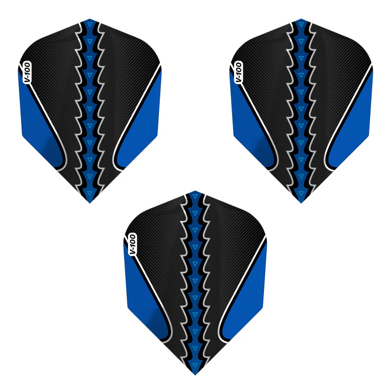 Viper Black Flux Dart Flights Standard Blue - Image 3