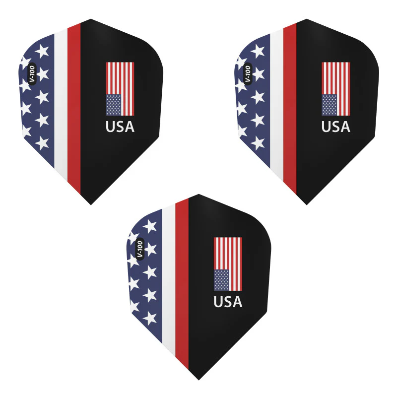 V-100 Dart Flights Standard American Flag USA - Image 2