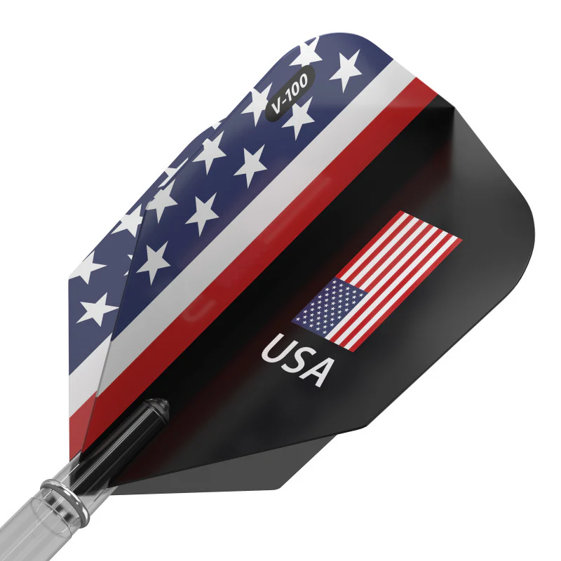 V-100 Dart Flights Standard American Flag USA - Image 3