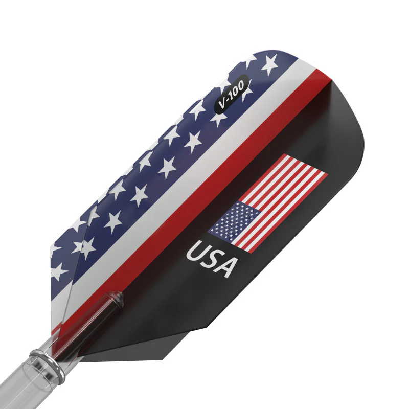 V-100 Dart Flights Slim American Flag USA - Image 3