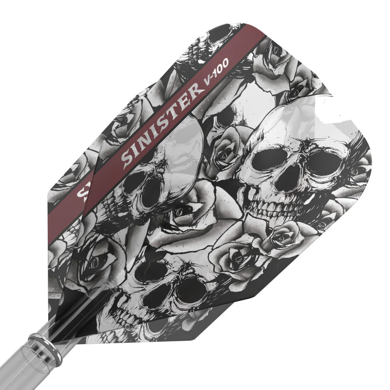 Viper Sinister Dart Flights V-100 Series Standard Black - Image 2