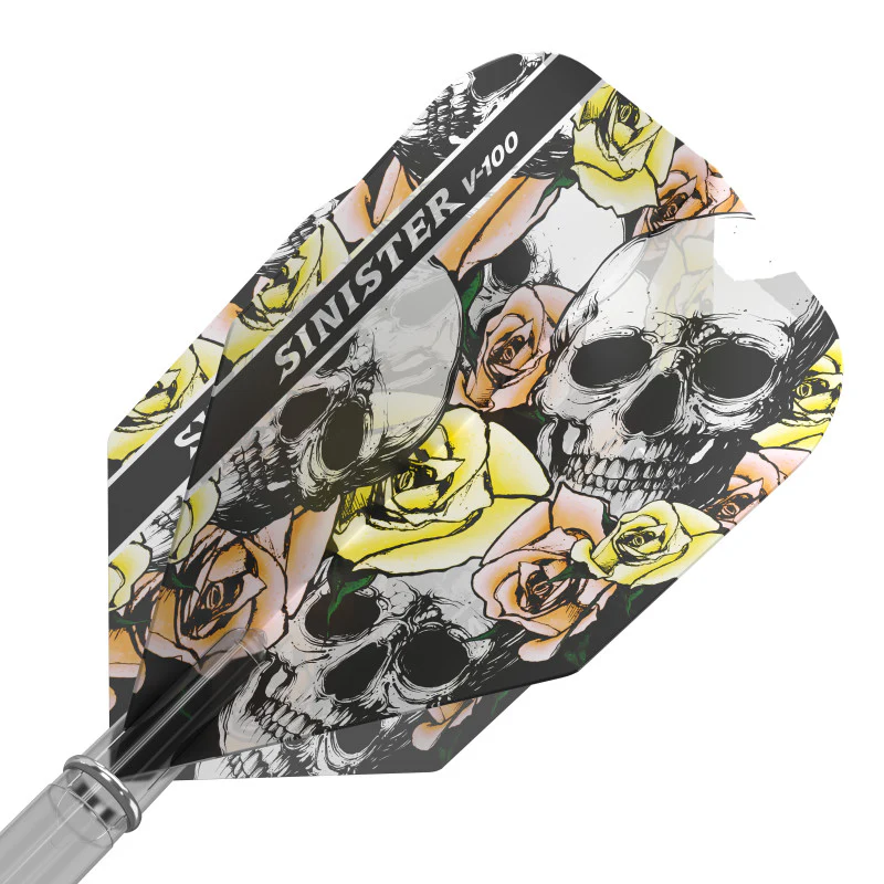 Viper Sinister Dart Flights V-100 Series Standard Yellow - Image 2