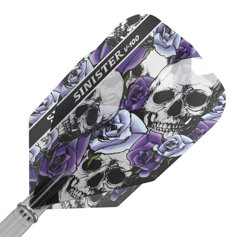 Viper Sinister Dart Flights V-100 Series Standard Purple - Image 2