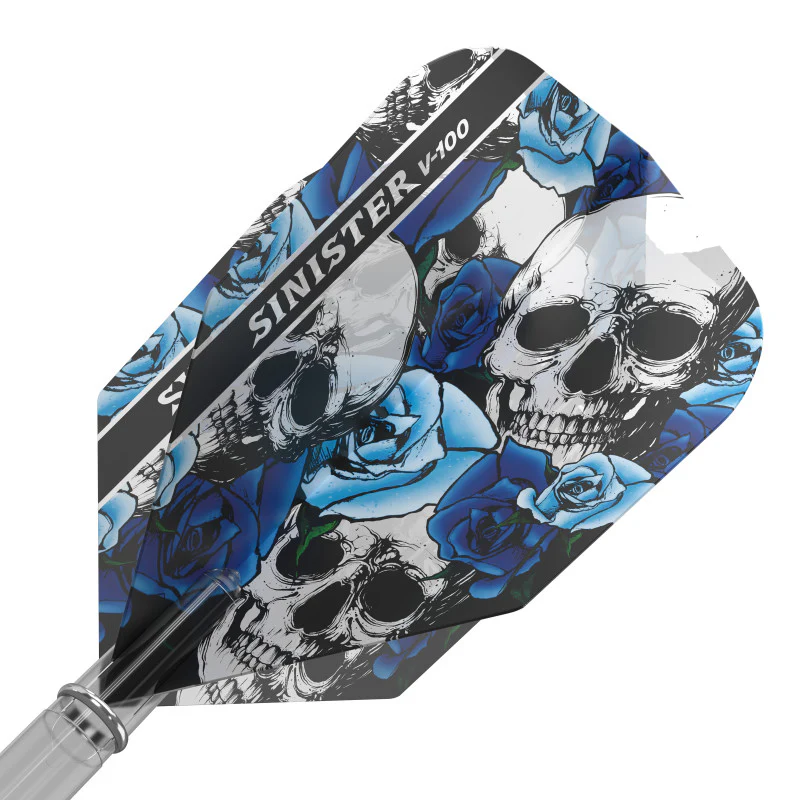 Viper Sinister Dart Flights V-100 Series Standard Blue - Image 2