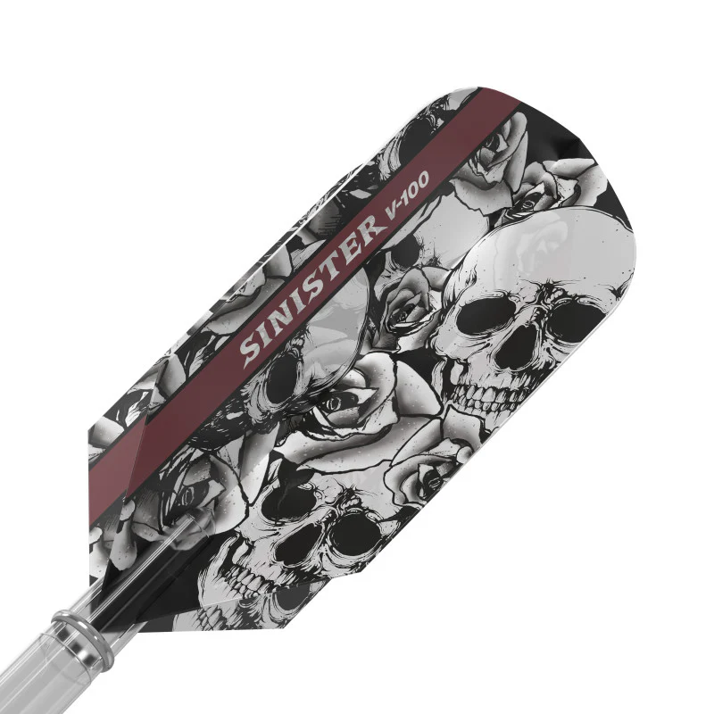 Viper Sinister Dart Flights V-100 Series Slim Black - Image 2