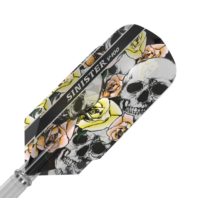 Viper Sinister Dart Flights V-100 Series Slim Yellow - Image 2