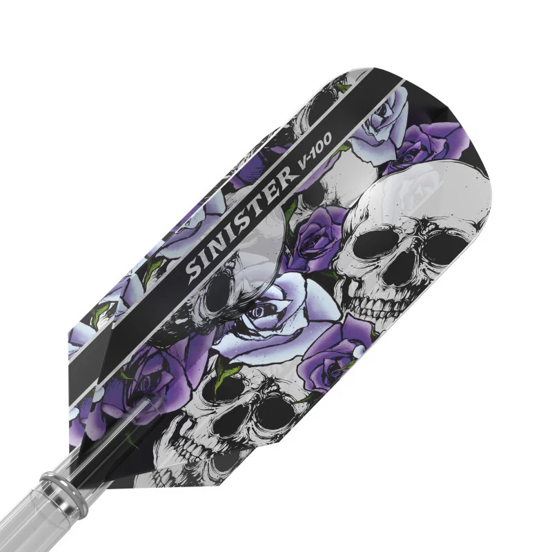 Viper Sinister Dart Flights V-100 Series Slim Purple - Image 2