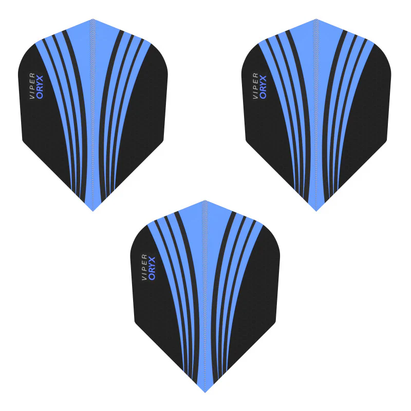 V-100 Flights Oryx Standard Dark Blue/Black Dart Flights - Image 3