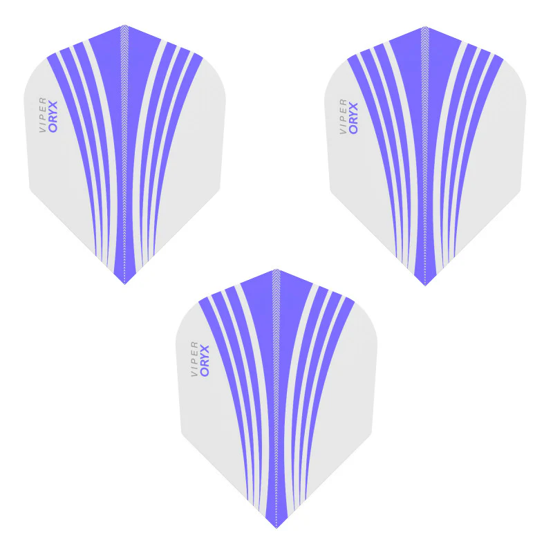 V-100 Flights Oryx Standard Dark Blue/White Dart Flights - Image 3