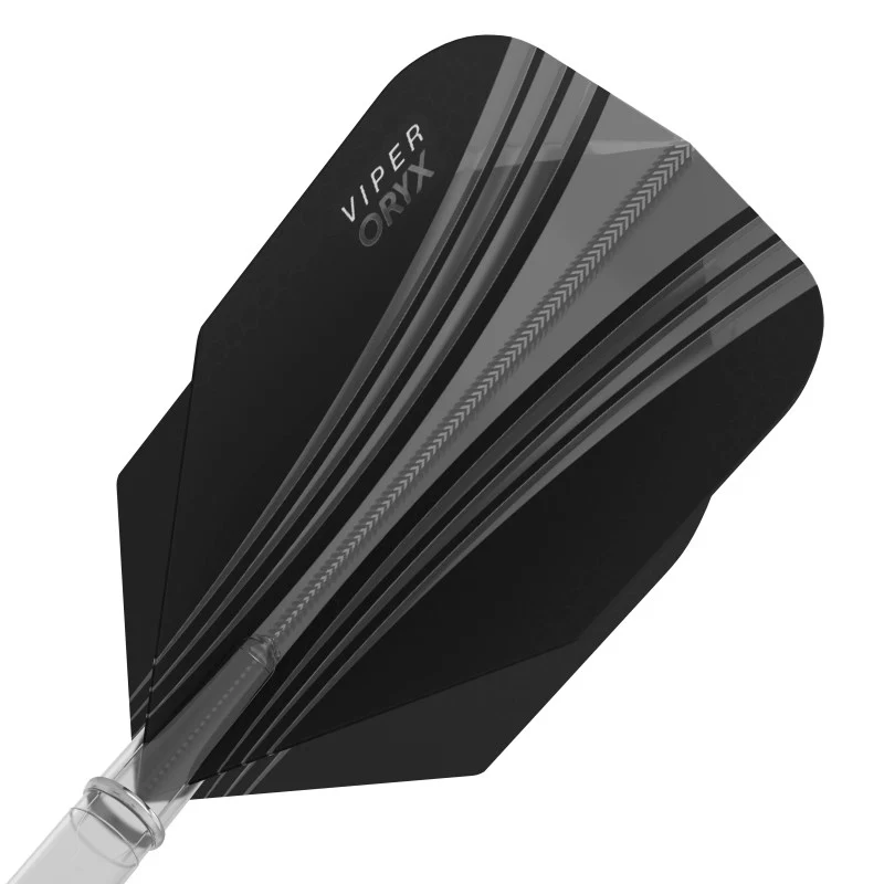 V-100 Flights Oryx Standard Gray/Black Dart Flights - Image 2