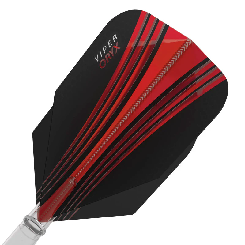 V-100 Flights Oryx Standard Red/Black Dart Flights - Image 2
