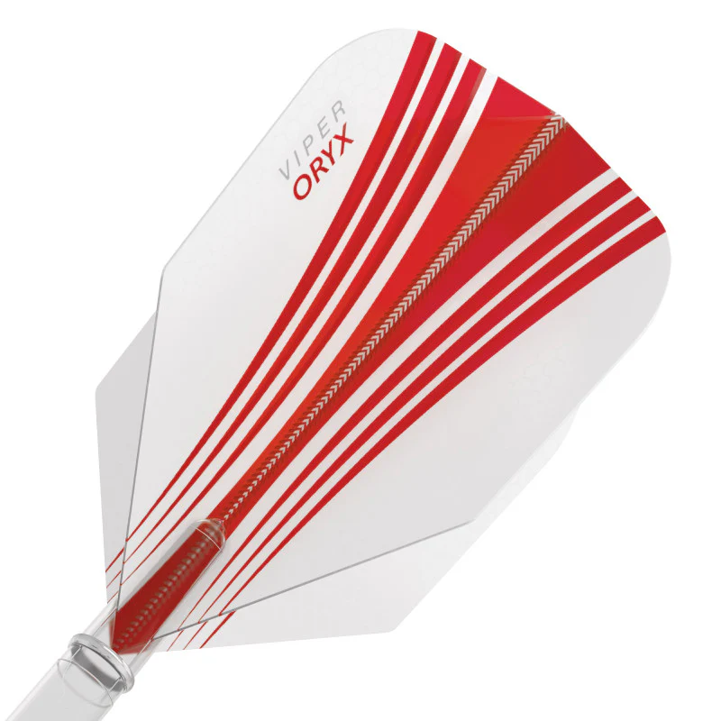 V-100 Flights Oryx Standard Red/White Dart Flights - Image 2