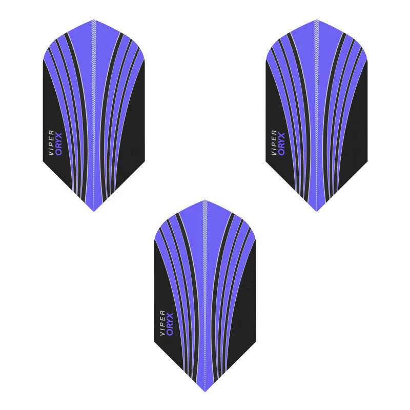 V-100 Flights Oryx Slim Blue/Black Dart Flights - Image 3