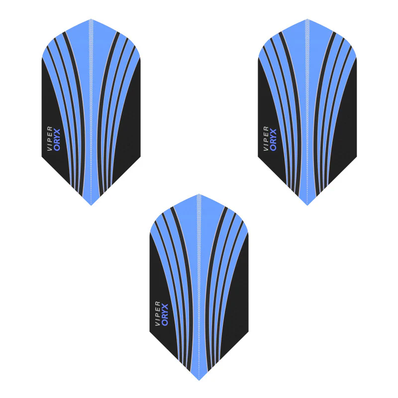 V-100 Flights Oryx Slim Dark Blue/Black Dart Flights - Image 3