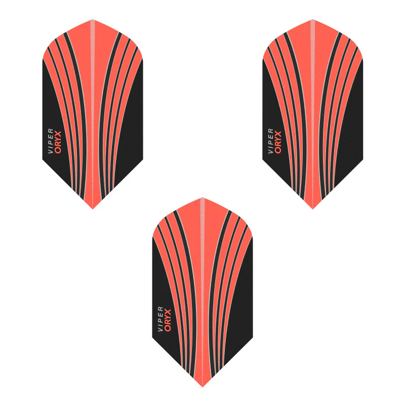 V-100 Flights Oryx Slim Red/Black Dart Flights - Image 3