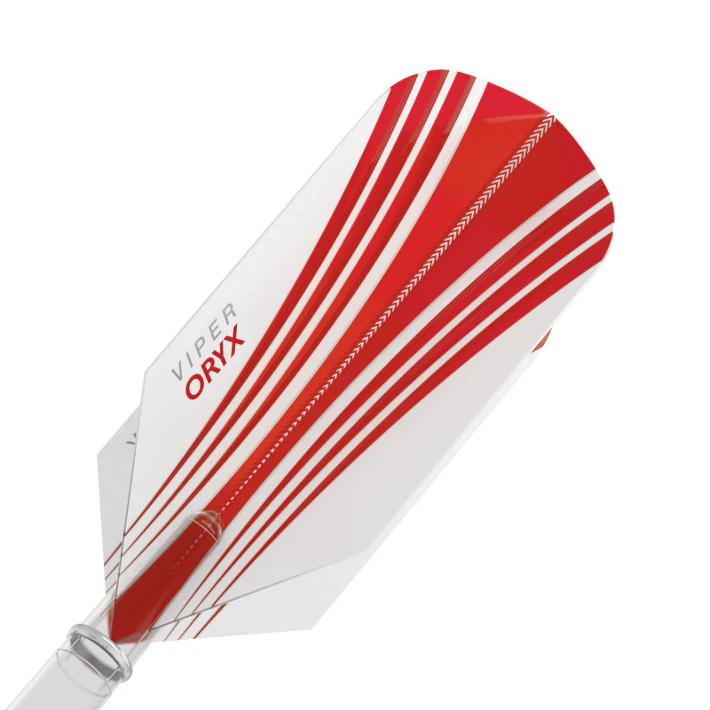 V-100 Flights Oryx Slim Red/White Dart Flights - Image 2