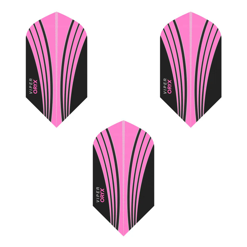V-100 Flights Oryx Slim Pink/Black Dart Flights - Image 3