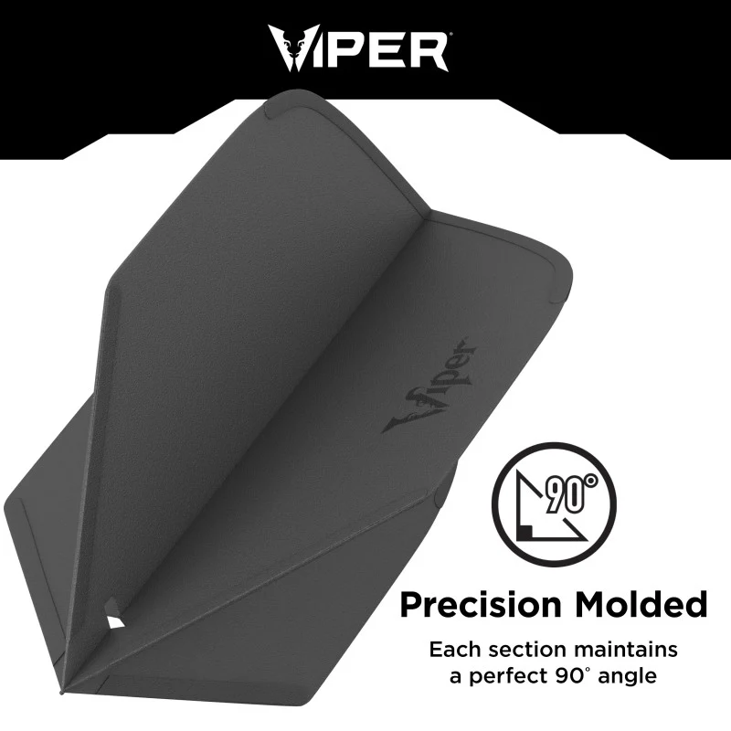 Viper Cool Flights Molded Dart Flights Standard Black - Image 3