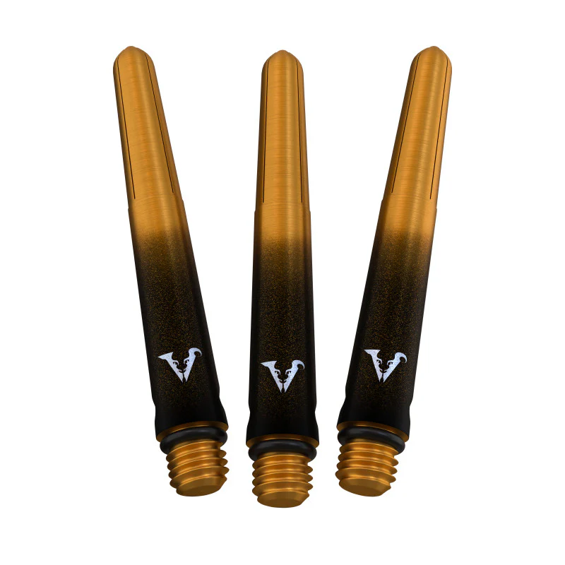 Viperlock Aluminum Shade Dart Shaft Short Gold - Image 2
