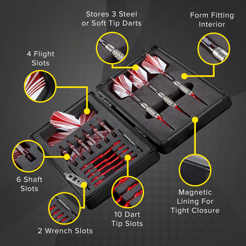 Casemaster Sinister Magnetic Dart Case - Image 3