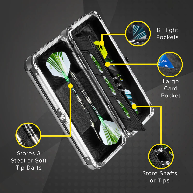 Casemaster Sole Aluminum Dart Case - Image 3