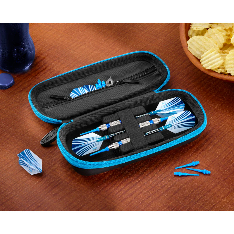 Casemaster Warden Dart Case with Blue Zipper - Image 7
