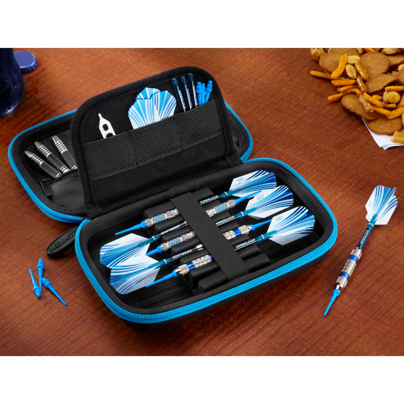 Casemaster Sentinel Dart Case with Blue Zipper - Image 7