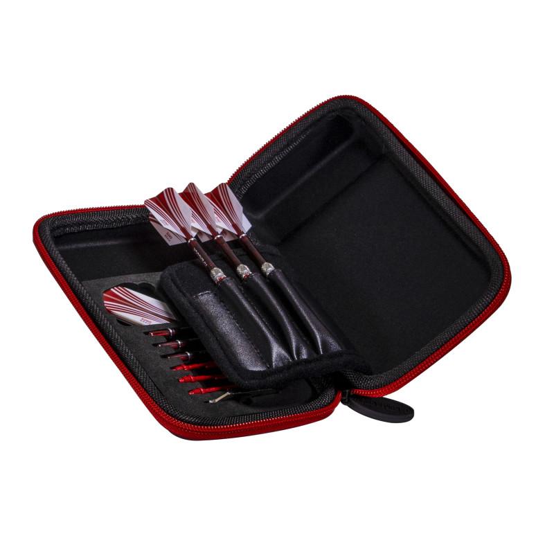 Casemaster Sport Dart Case With Red Zipper - Image 3