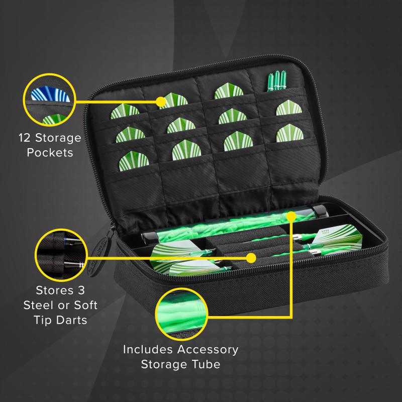 Casemaster Plazma Dart Case with Black Zipper - Image 3