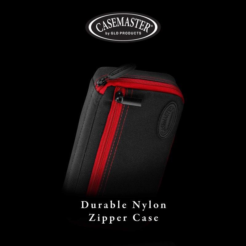 Casemaster Plazma Dart Case Black with Ruby Zipper - Image 5