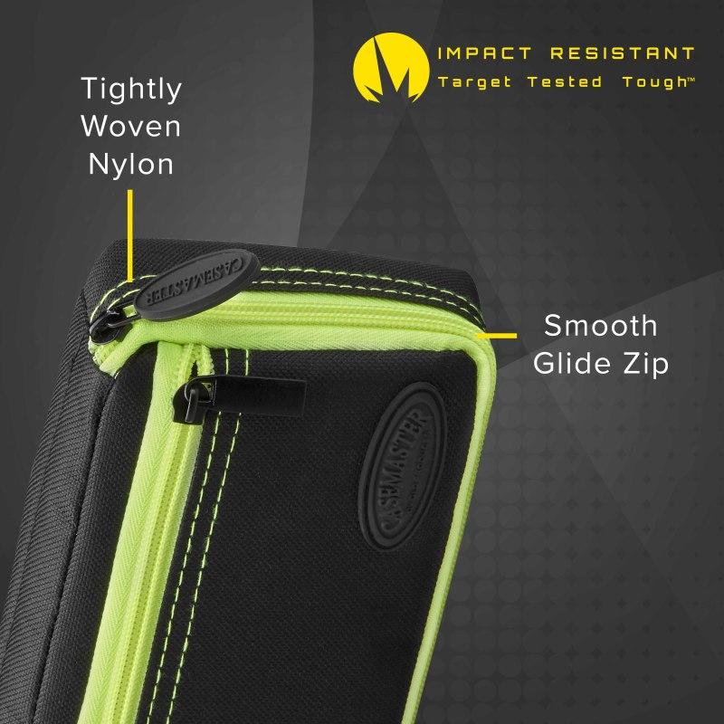 Casemaster Plazma Dart Case Black with Yellow Trim - Image 4
