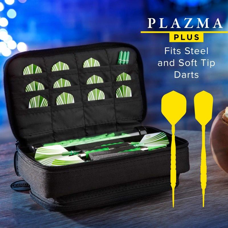 Casemaster Plazma Plus Dart Case with Black Zipper and Phone Pocket - Image 2