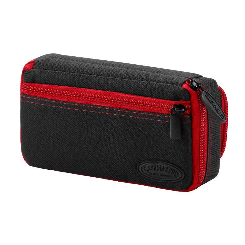 Casemaster Plazma Plus Dart Case Black with Ruby Zipper and Phone Pocket - Image 11