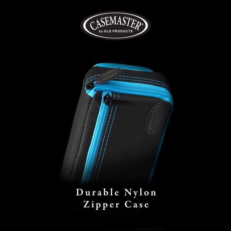 Casemaster Plazma Plus Dart Case Black with Blue Trim and Phone Pocket - Image 5