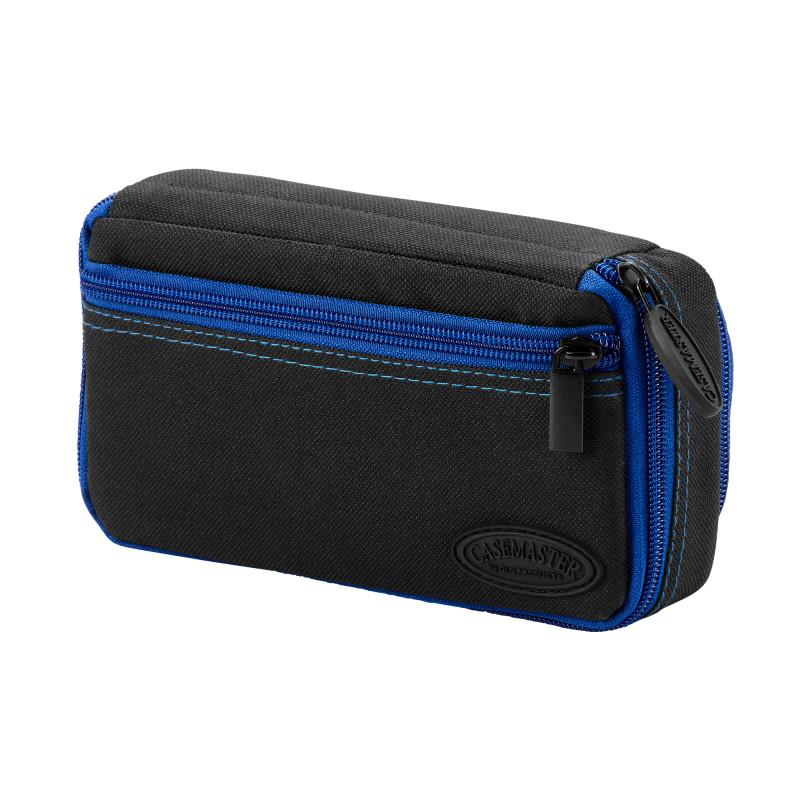 Casemaster Plazma Plus Dart Case Black with Sapphire Zipper and Phone Pocket - Image 11