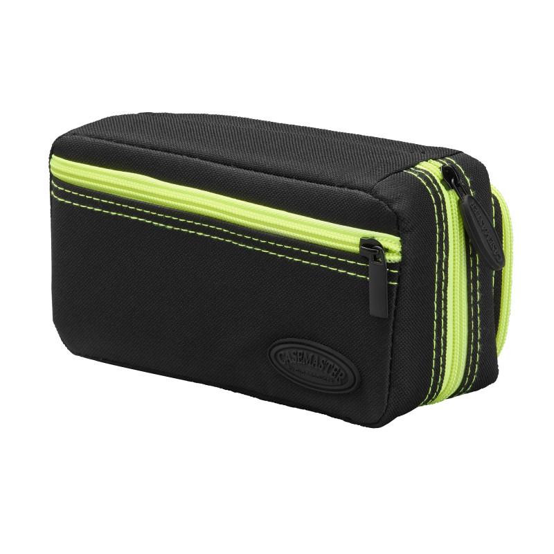 Casemaster Plazma Pro Dart Case Black with Yellow Trim and Phone Pocket - Image 11