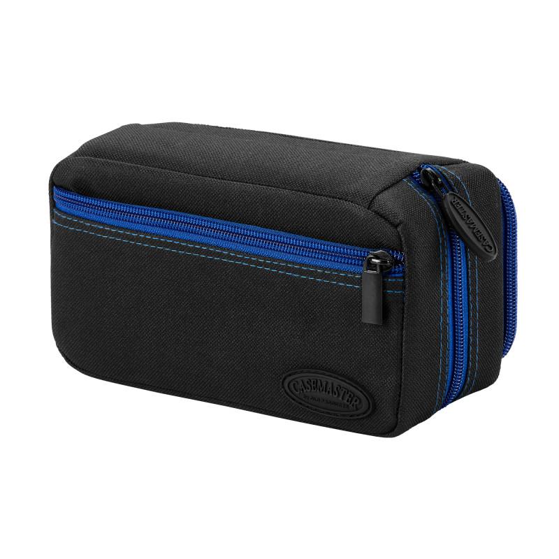 Casemaster Plazma Pro Dart Case Black with Sapphire Zipper and Phone Pocket - Image 11