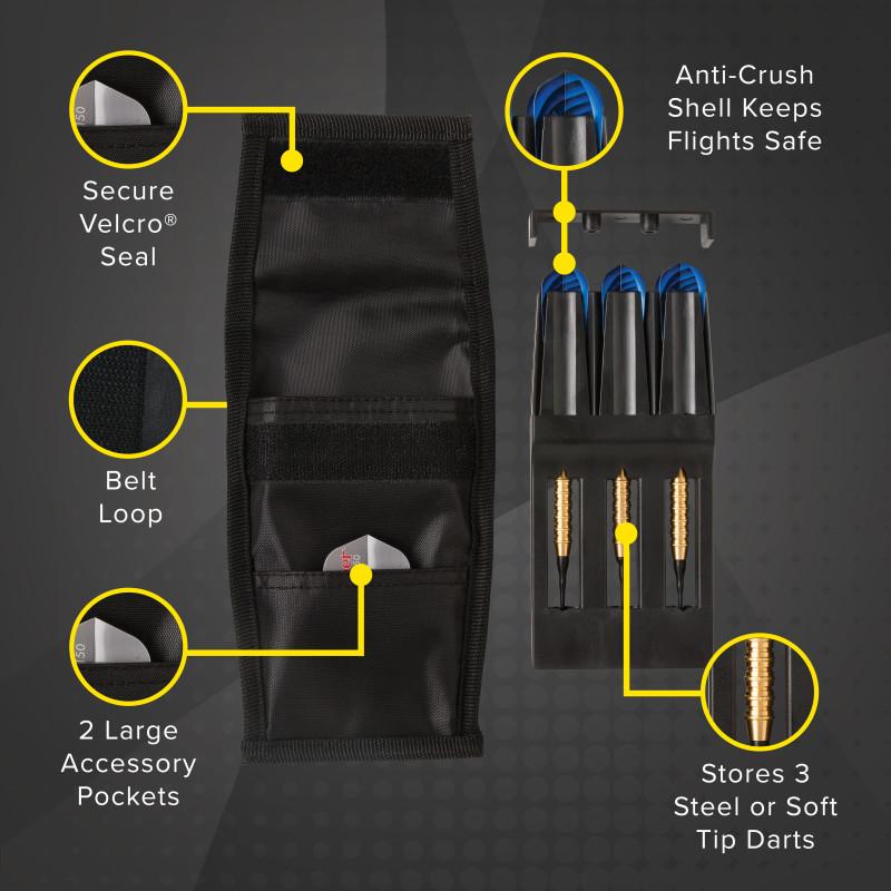 Casemaster Single Black Dart Case - Image 3