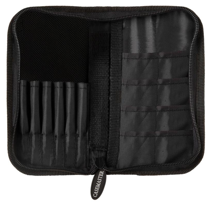 Casemaster Deluxe Black Nylon Dart Case - Image 8