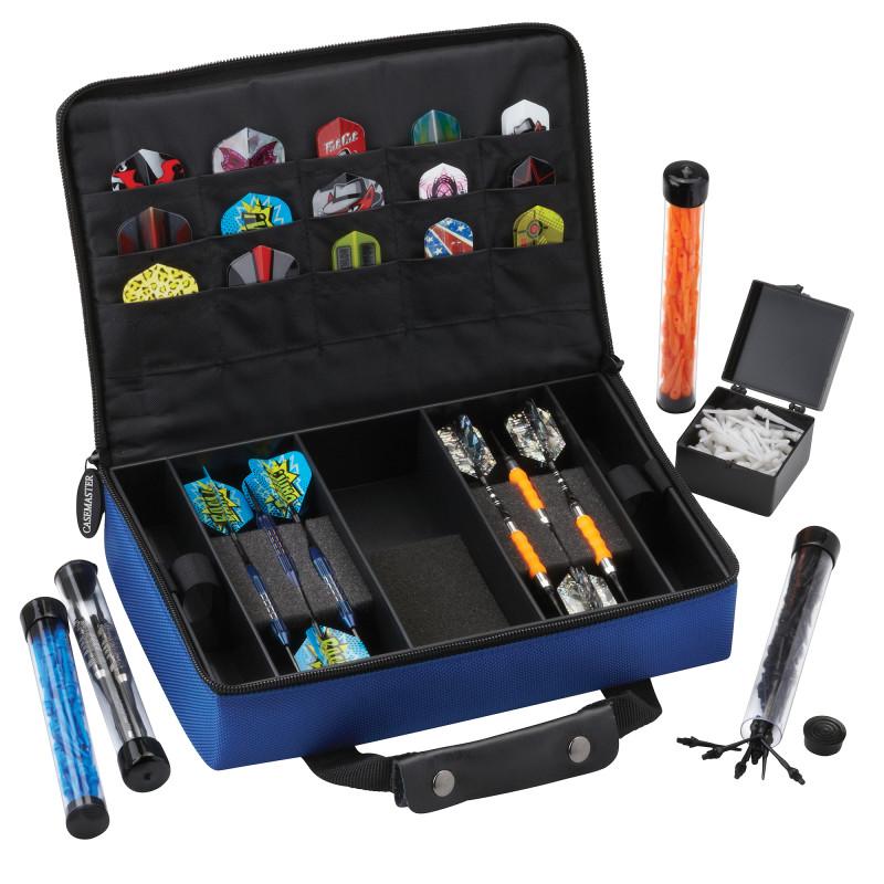 Casemaster Classic Blue Nylon Dart Case - Image 8