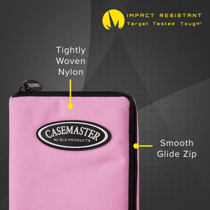 Casemaster Select Pink Nylon Dart Case - Image 4