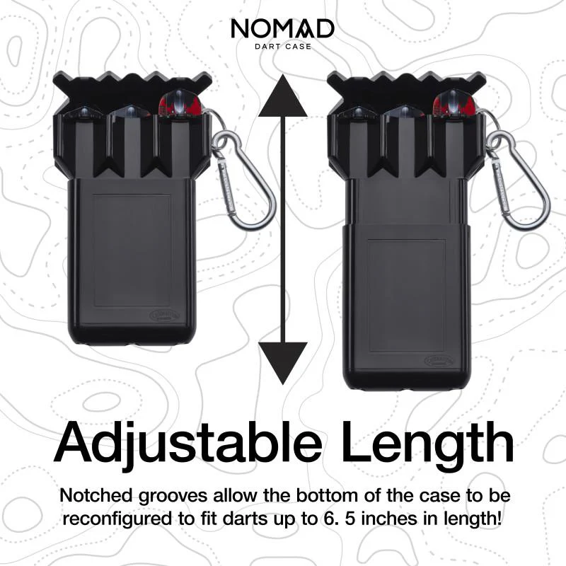 Casemaster Nomad Adjustable Dart Case Black - Image 4
