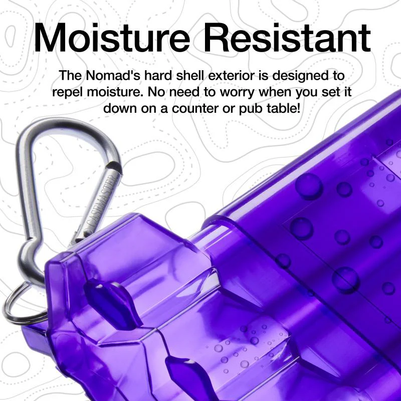 Casemaster Nomad Adjustable Dart Case Purple - Image 6