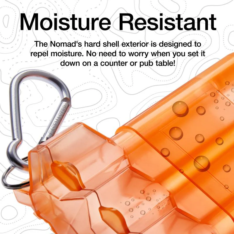 Casemaster Nomad Adjustable Dart Case Neon Orange - Image 6