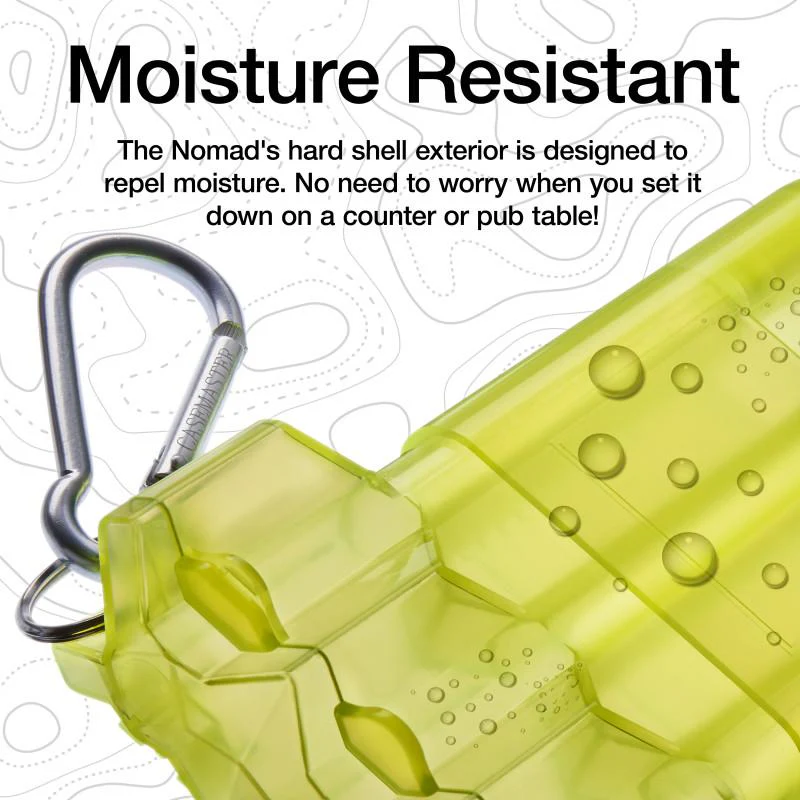 Casemaster Nomad Adjustable Dart Case Neon Yellow - Image 6