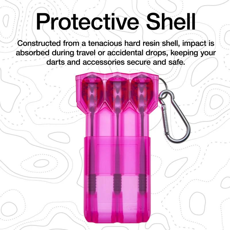 Casemaster Nomad Adjustable Dart Case Neon Pink - Image 7