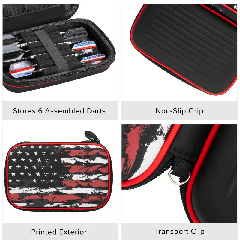Casemaster Sentinel Dart Case American Flag Art Series - Image 3